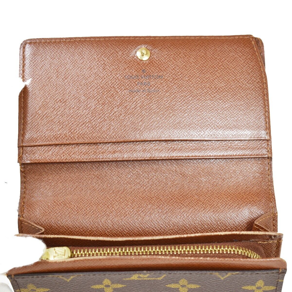 LOUIS VUITTON Porte Monnaie Billets Tresor Bifold Wallet Monogram M61730 04YB791