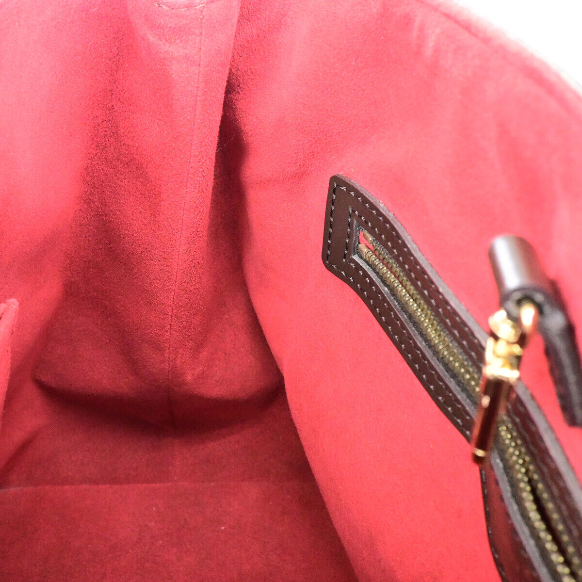 LOUIS VUITTON Hampstead PM Shoulder Bag Damier Ebene Leather BN N51205 55YG633