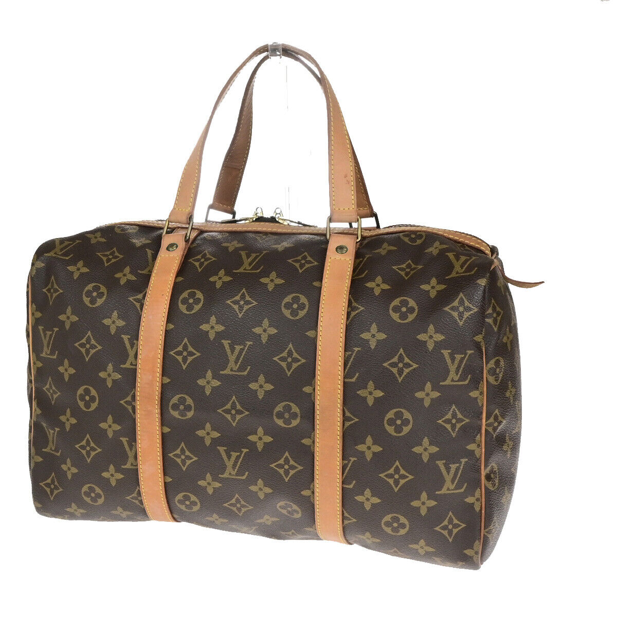 LOUIS VUITTON Sac Souple 35 Travel Hand Bag Monogram Leather BN M41626 39YG687
