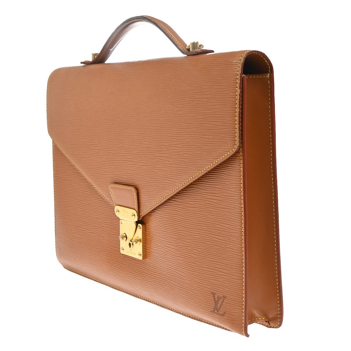 LOUIS VUITTON Porte Documents Bandouliere Hand Bag Epi Leather BN M54468 88ZA248