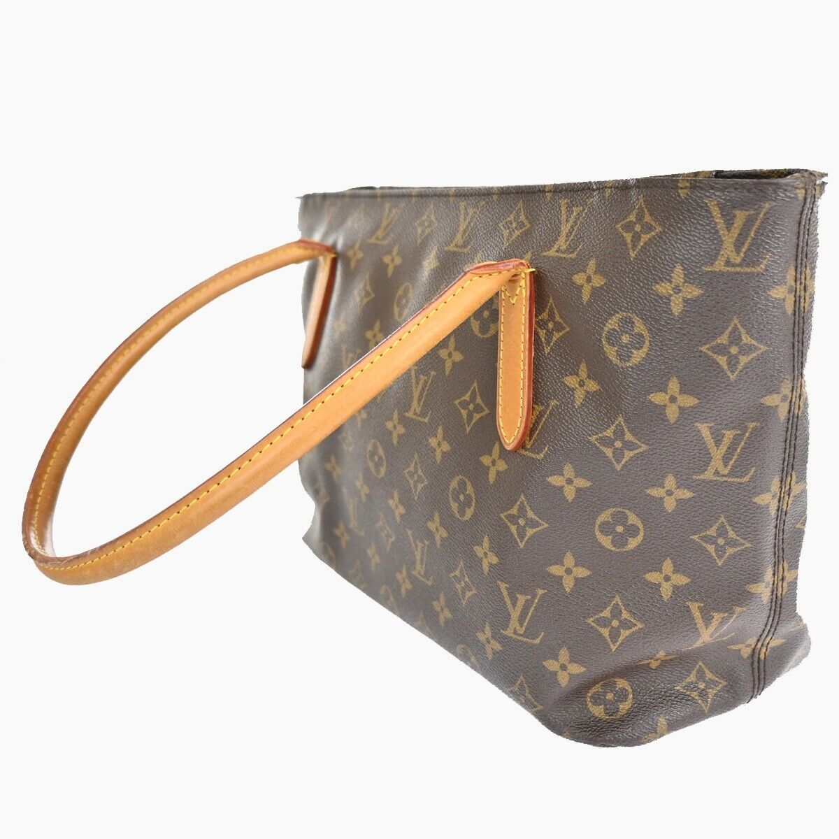 LOUIS VUITTON Raspail PM Shoulder Bag Monogram Leather Brown M40608 98EA752