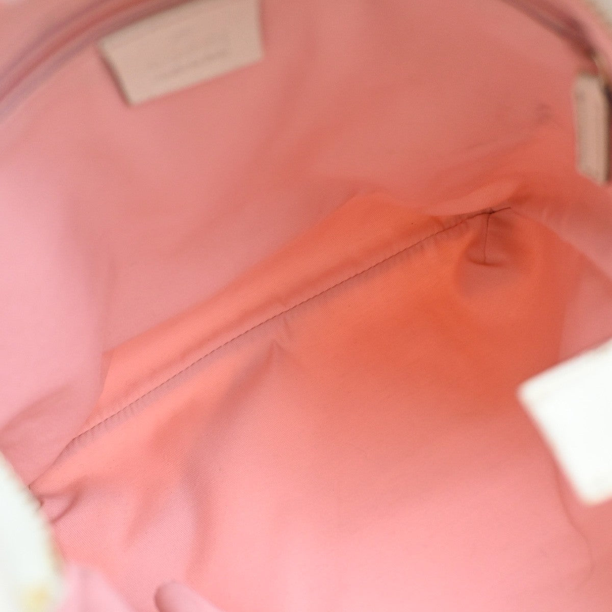 GUCCI Abbey GG Pattern Crossbody Shoulder Bag Canvas Leather Pink Italy 67YJ159