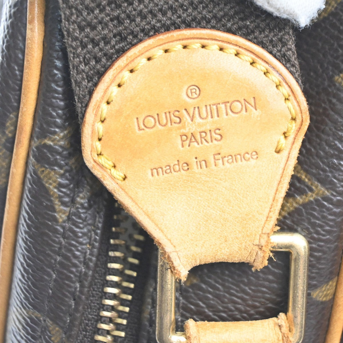 LOUIS VUITTON Reporter Crossbody Shoulder Bag Monogram Leather BN M45254 70MA418