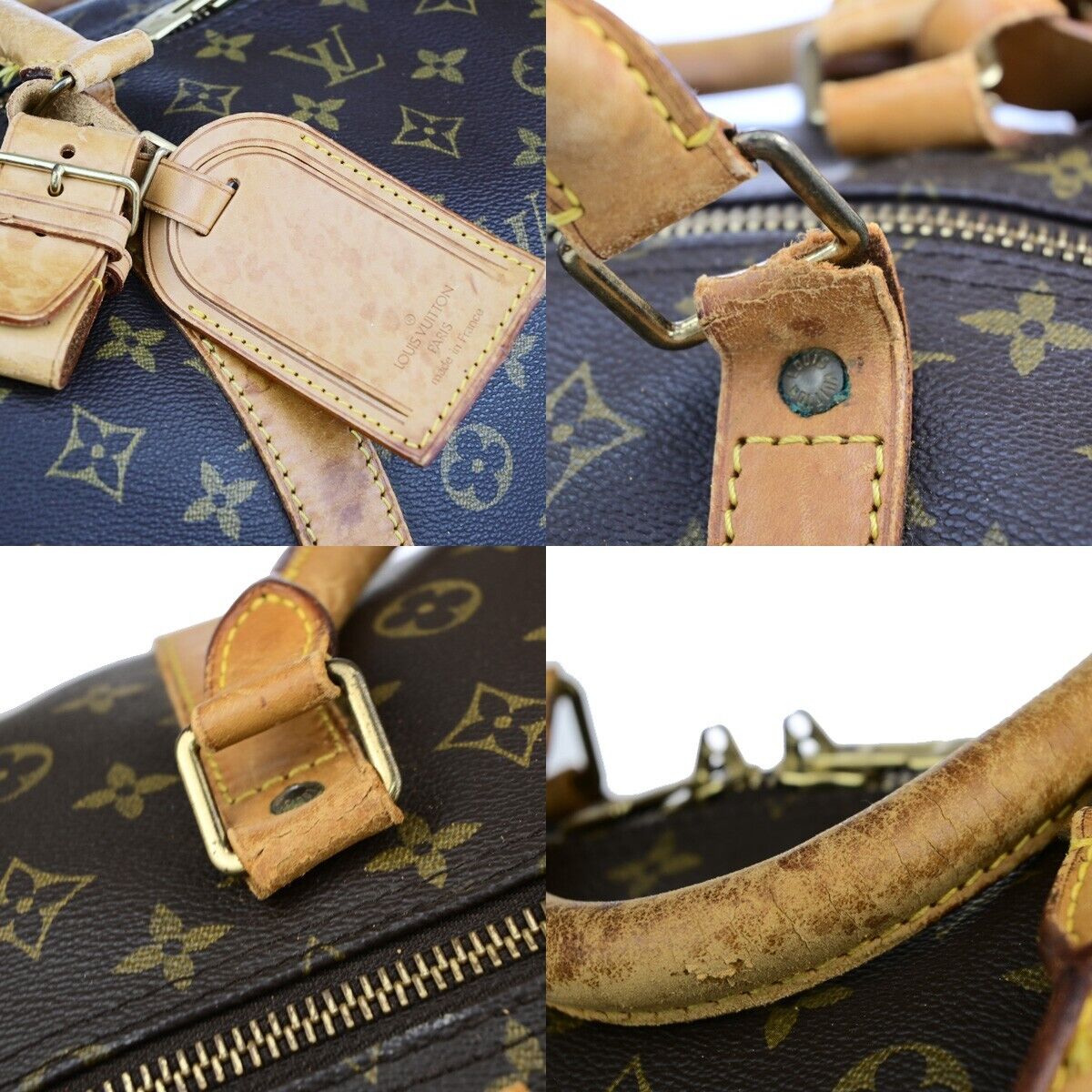LOUIS VUITTON Keepall Bandouliere 60 2Way Hand Bag Monogram BN M41412 77EB831