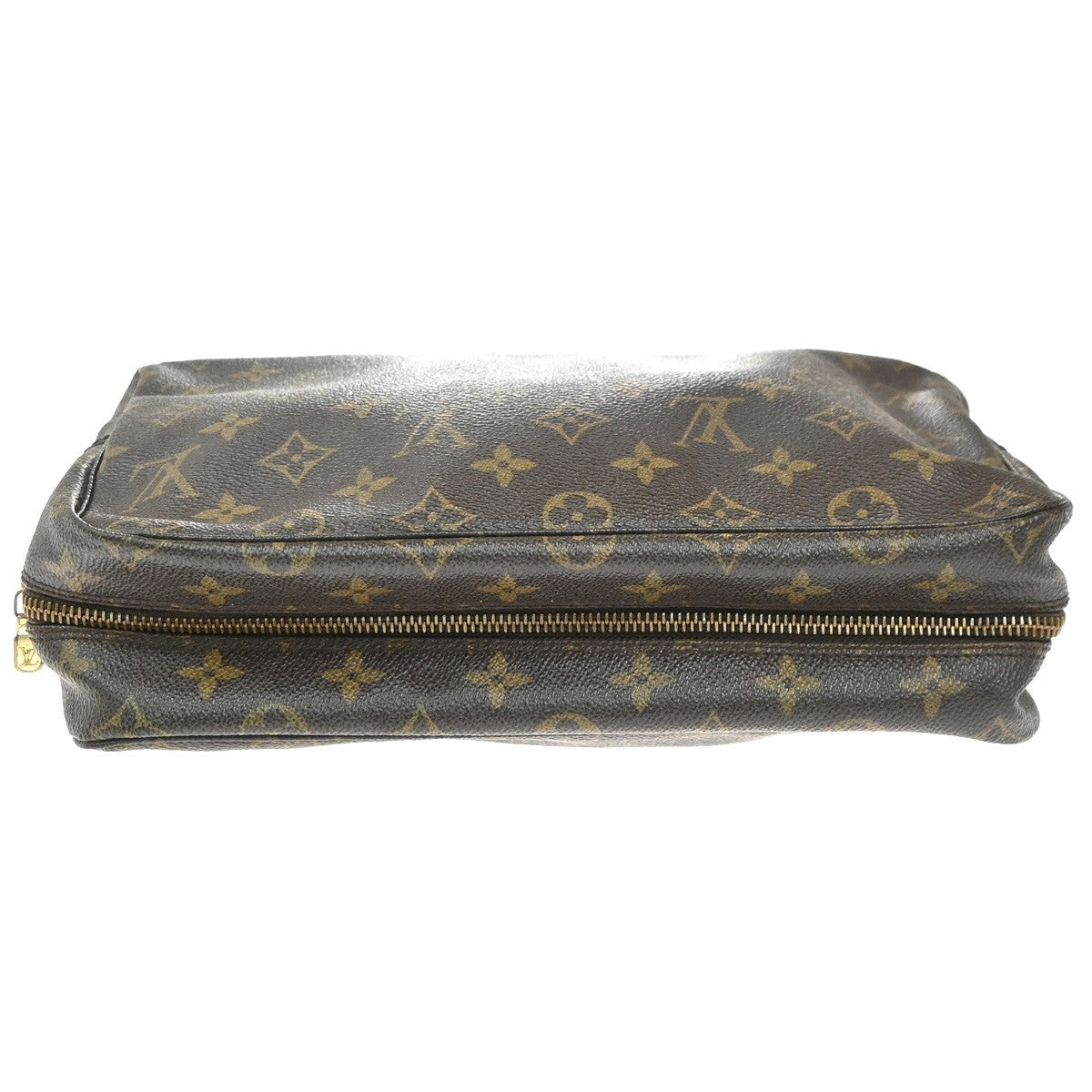 LOUIS VUITTON Trousse Toilette 28 Clutch Hand Bag Monogram Brown M47522 67EG335
