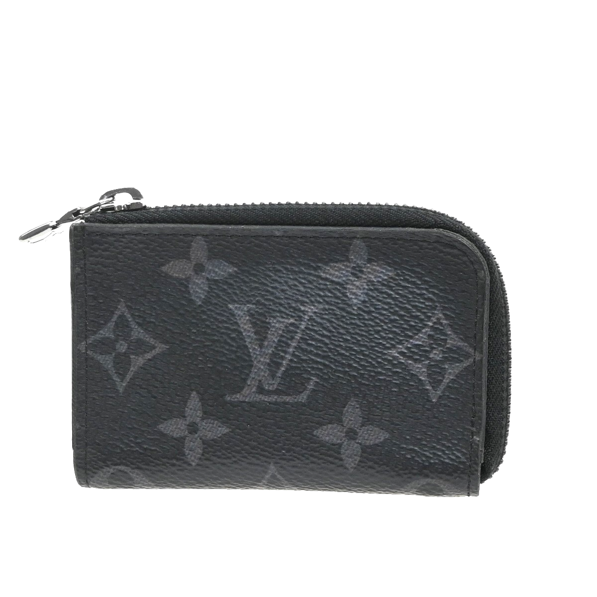 LOUIS VUITTON Porte Monnaie Jour Coin Case Monogram Eclipse BK M63536 67MA620