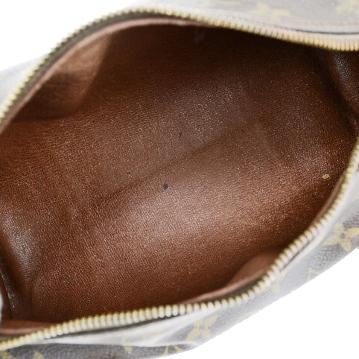 LOUIS VUITTON Logo PAPILLON 30 Hand Bag Monogram Leather Brown M51365 05ED118