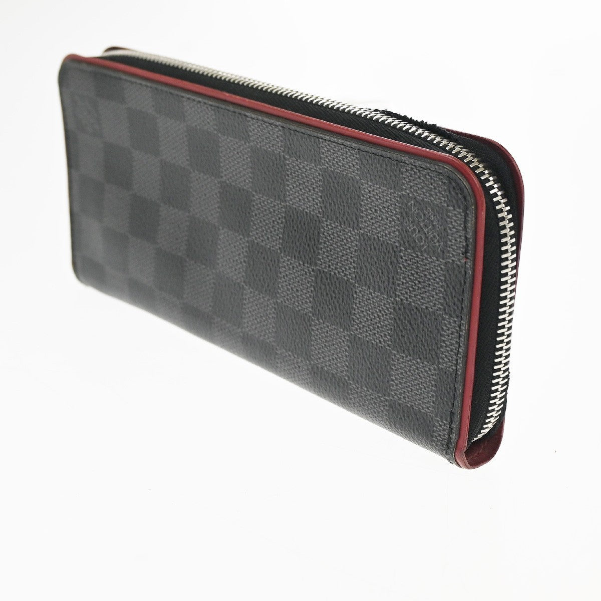 LOUIS VUITTON Zippy Wallet Vertical  Damier Graphite Gray N63304 31CA645