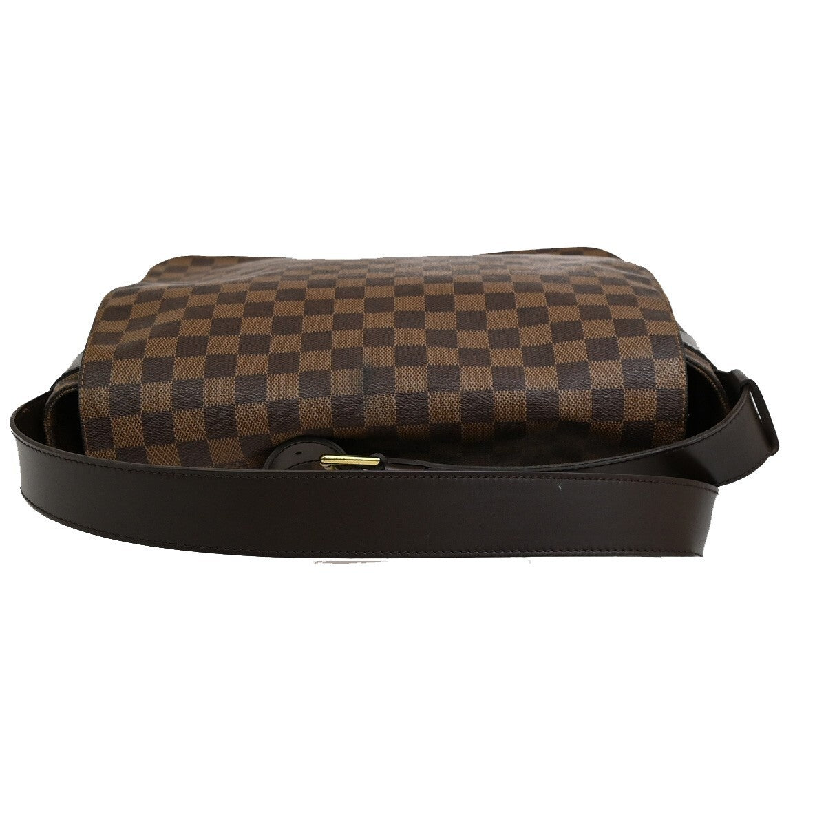 LOUIS VUITTON Bastille Shoulder Bag Damier Ebene Leather Brown N45258 74FB541