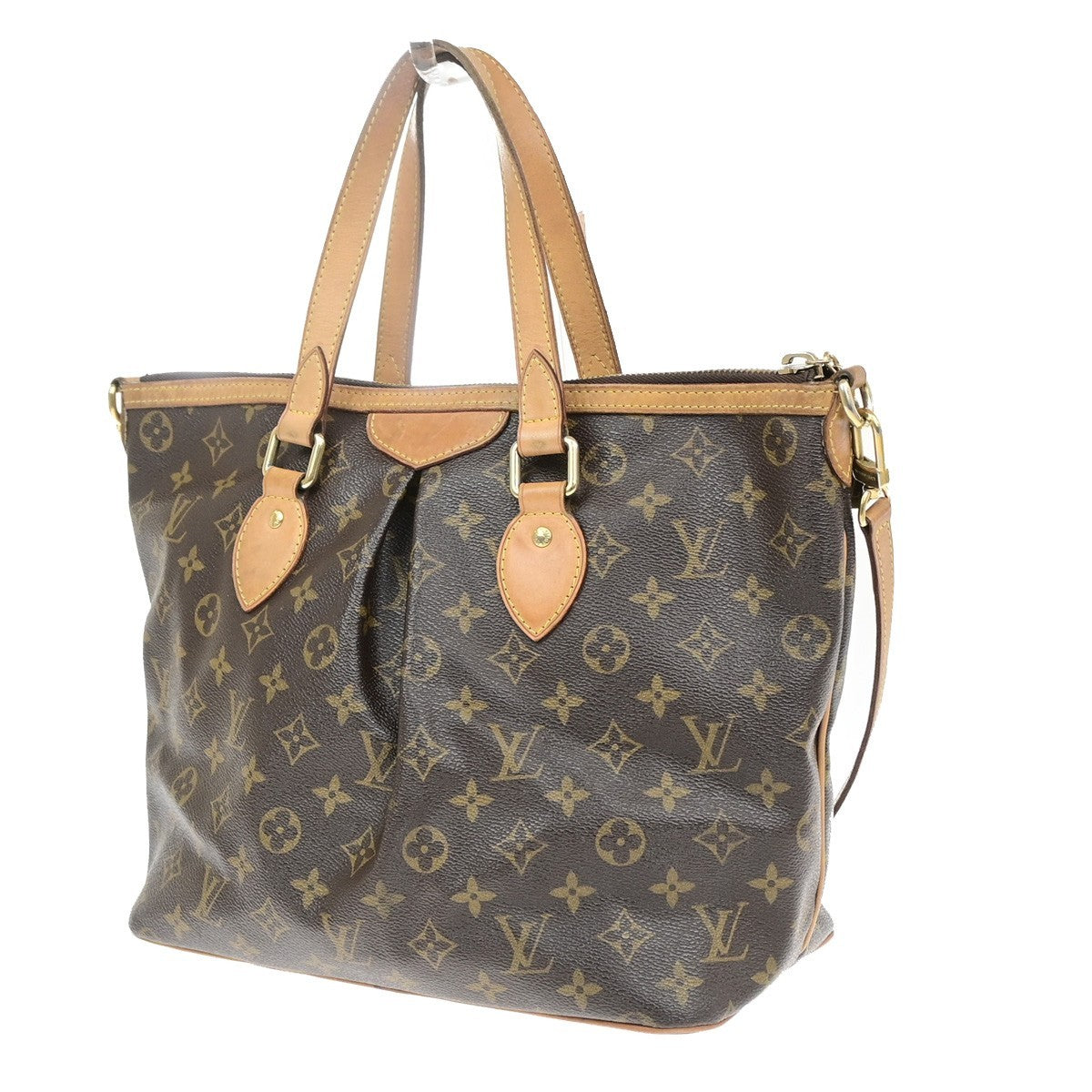 LOUIS VUITTON Palermo PM Shoulder Hand Bag Monogram Leather BN M40145 12MA720