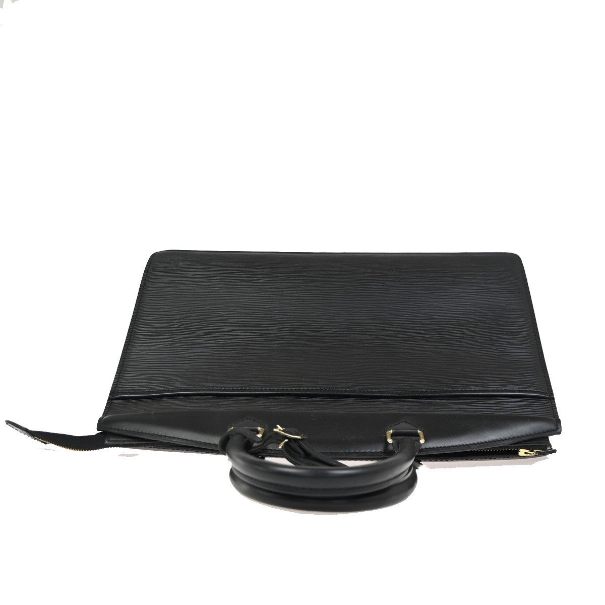 LOUIS VUITTON LV Logo Riviera Hand Bag Epi Leather Black France M48182 33KD051