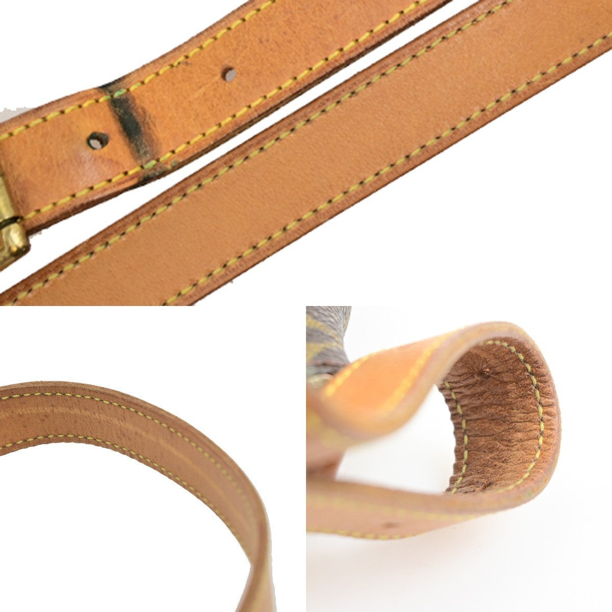 LOUIS VUITTON Musette Shoulder Bag Monogram Leather Brown France M51256 72YJ236