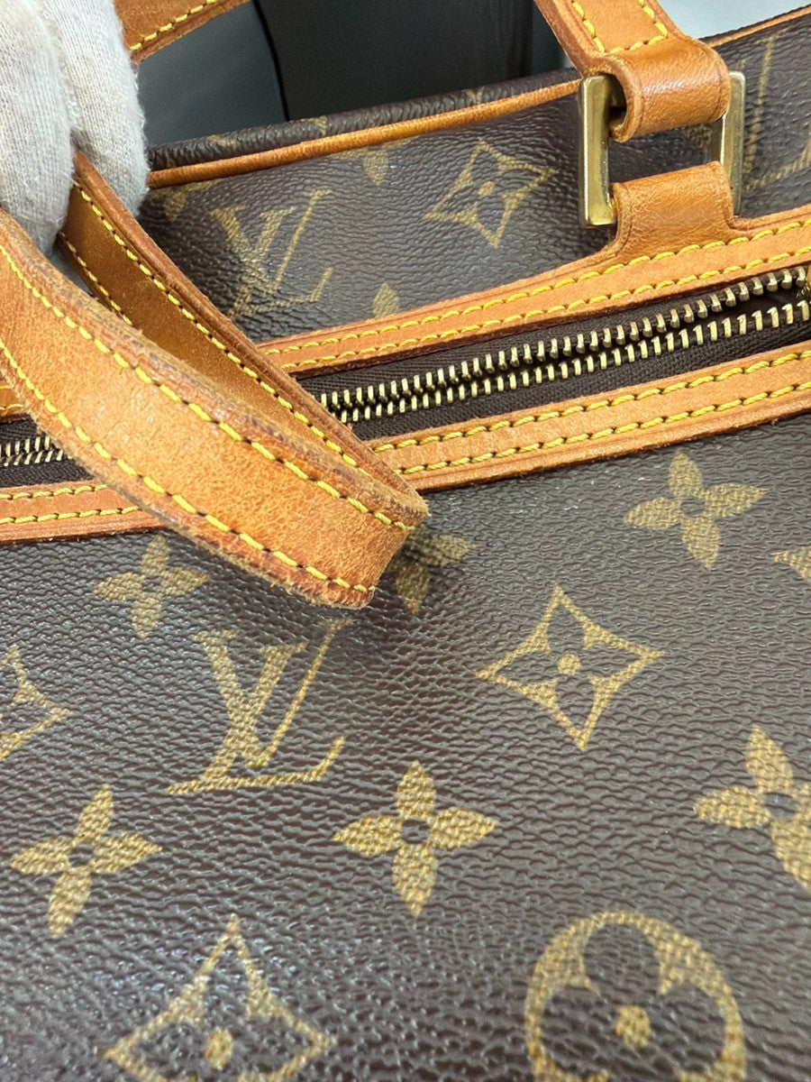 LOUIS VUITTON Cite MM Shoulder Bag Monogram Leather Brown France M51182 18YH989