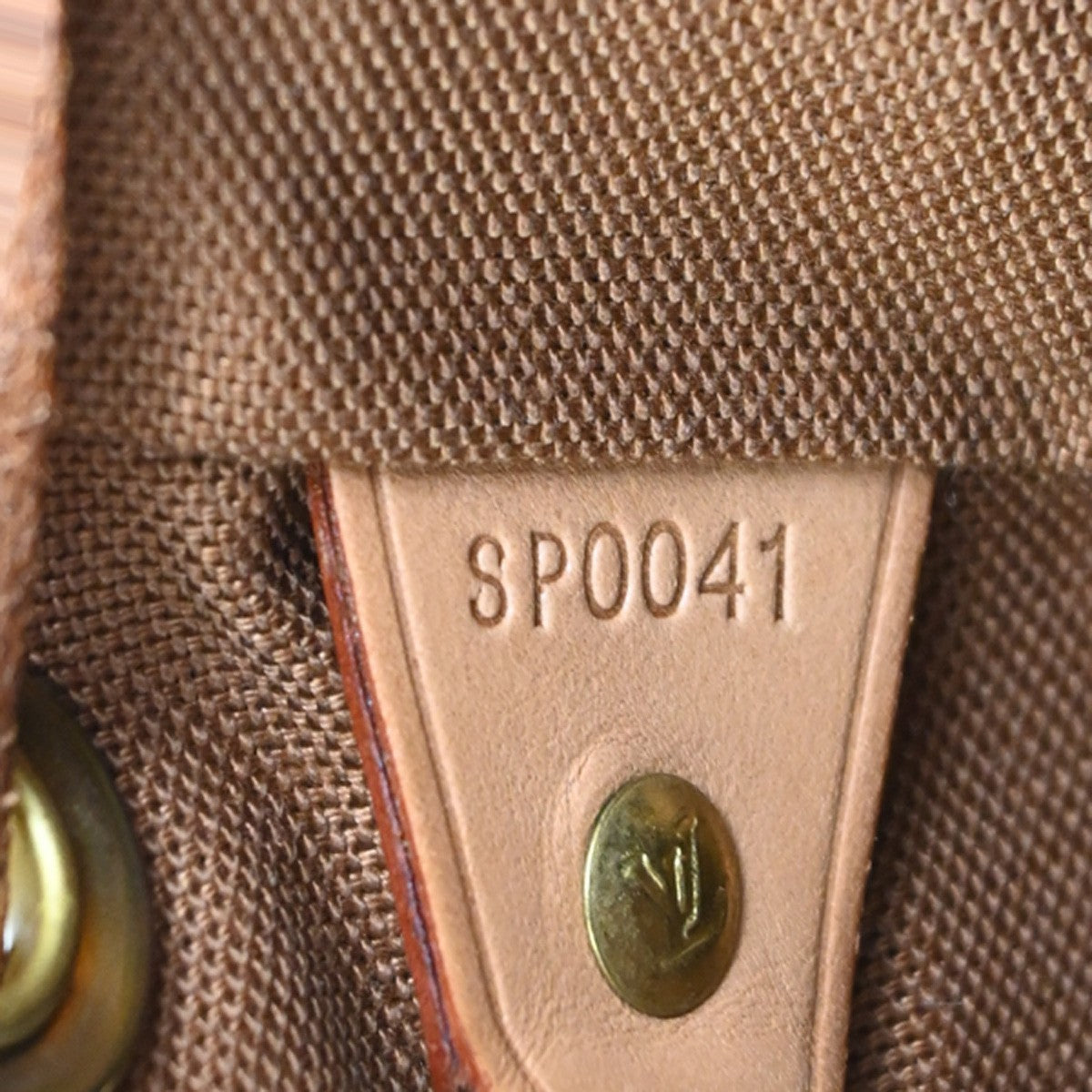 LOUIS VUITTON Montsouris MM Backpack Bag Monogram Leather Brown M51136 51YJ002