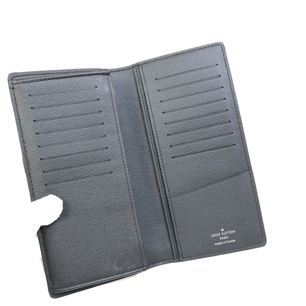 LOUIS VUITTON Portefeuille Brazza Long Wallet Monogram Eclipse BK M61697 88RL434