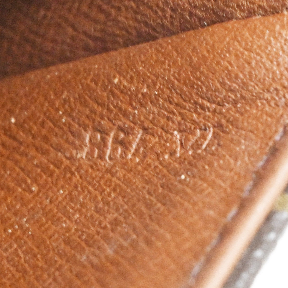 LOUIS VUITTON Chantilly PM Shoulder Bag Monogram Leather Brown M51234 80CA593