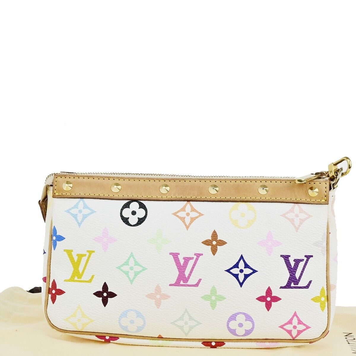 LOUIS VUITTON Pochette Accessoires Shoulder Bag Monogram Multi WE M92649 95EC936