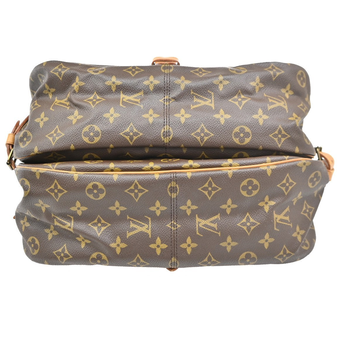 LOUIS VUITTON Saumur 35 Shoulder Bag Monogram Leather BN France M42254 15TA710