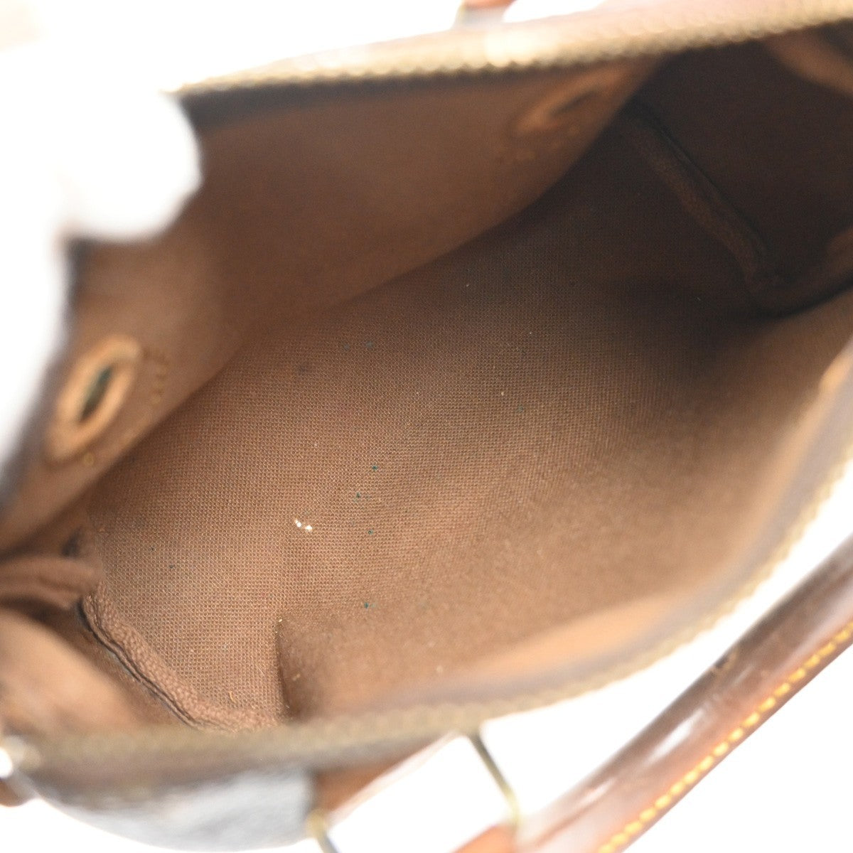 LOUIS VUITTON Mini Speedy Hand Bag Monogram Leather Brown M41534 82CA981
