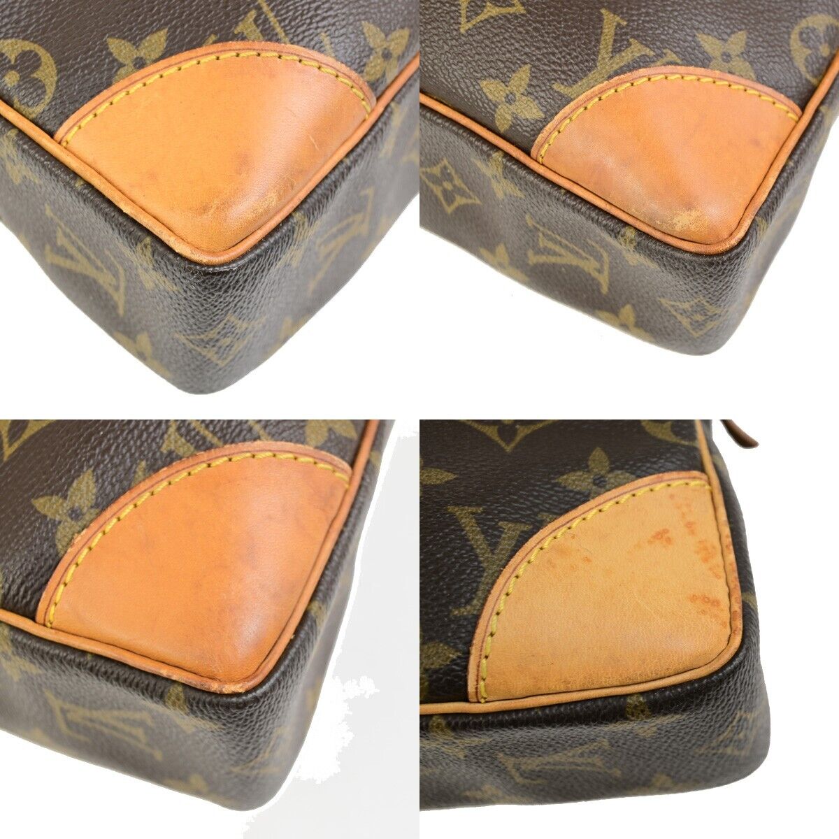 LOUIS VUITTON Porte Documents Voyage Briefcase Hand Bag Monogram M53361 36FB315