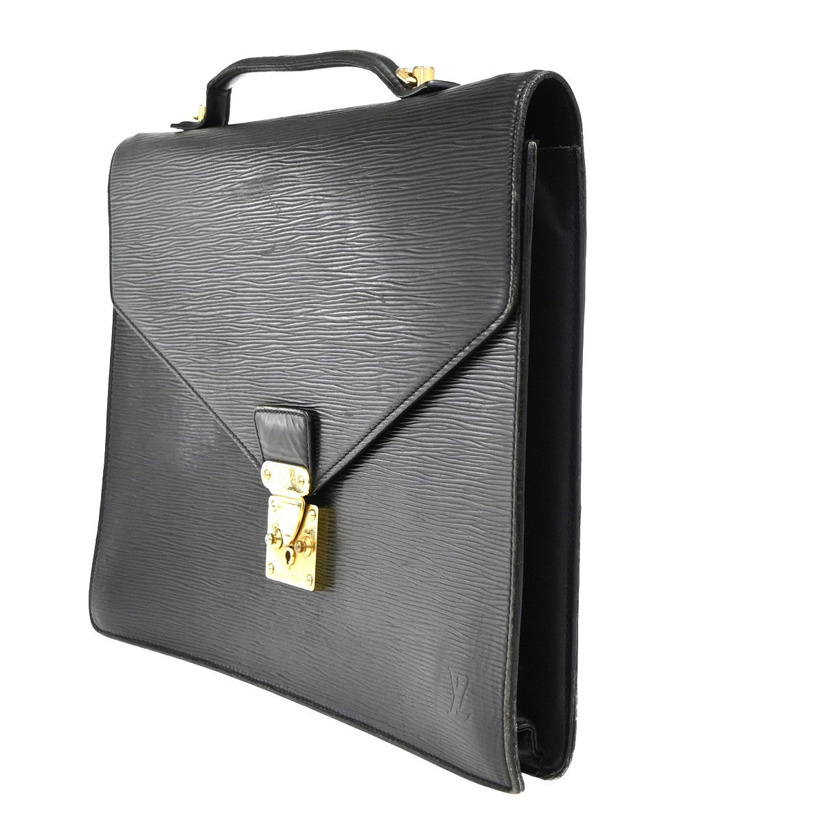 LOUIS VUITTON Porte Documents Bandouliere Hand Bag Epi Leather BK M54462 66KP502