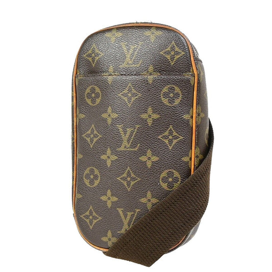 LOUIS VUITTON Pochette Gange Shoulder Bag Monogram Brown Spain M51870 16EB028