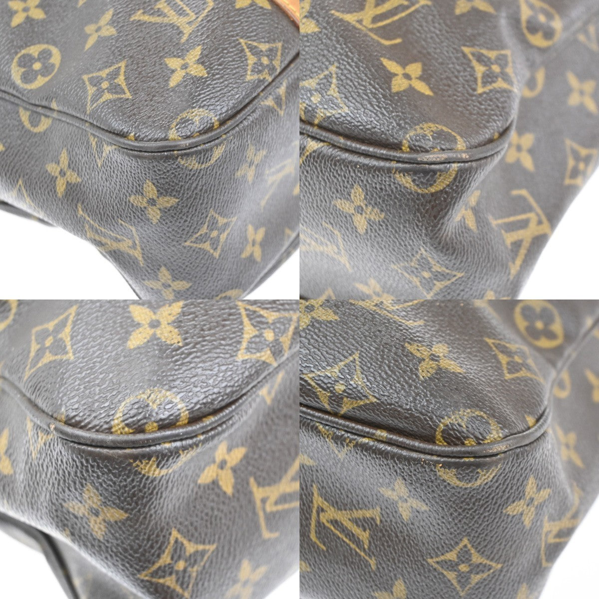 LOUIS VUITTON Sac Bosphore 2Way Hand Bag Monogram Leather Brown M40043 32MA243