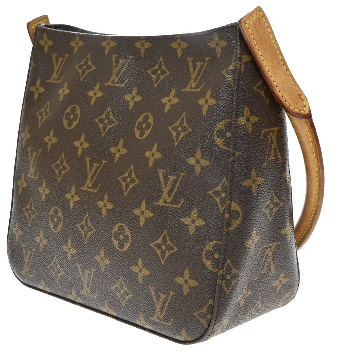 LOUIS VUITTON Looping MM Shoulder Bag Monogram Leather BN France M51146 98KD187