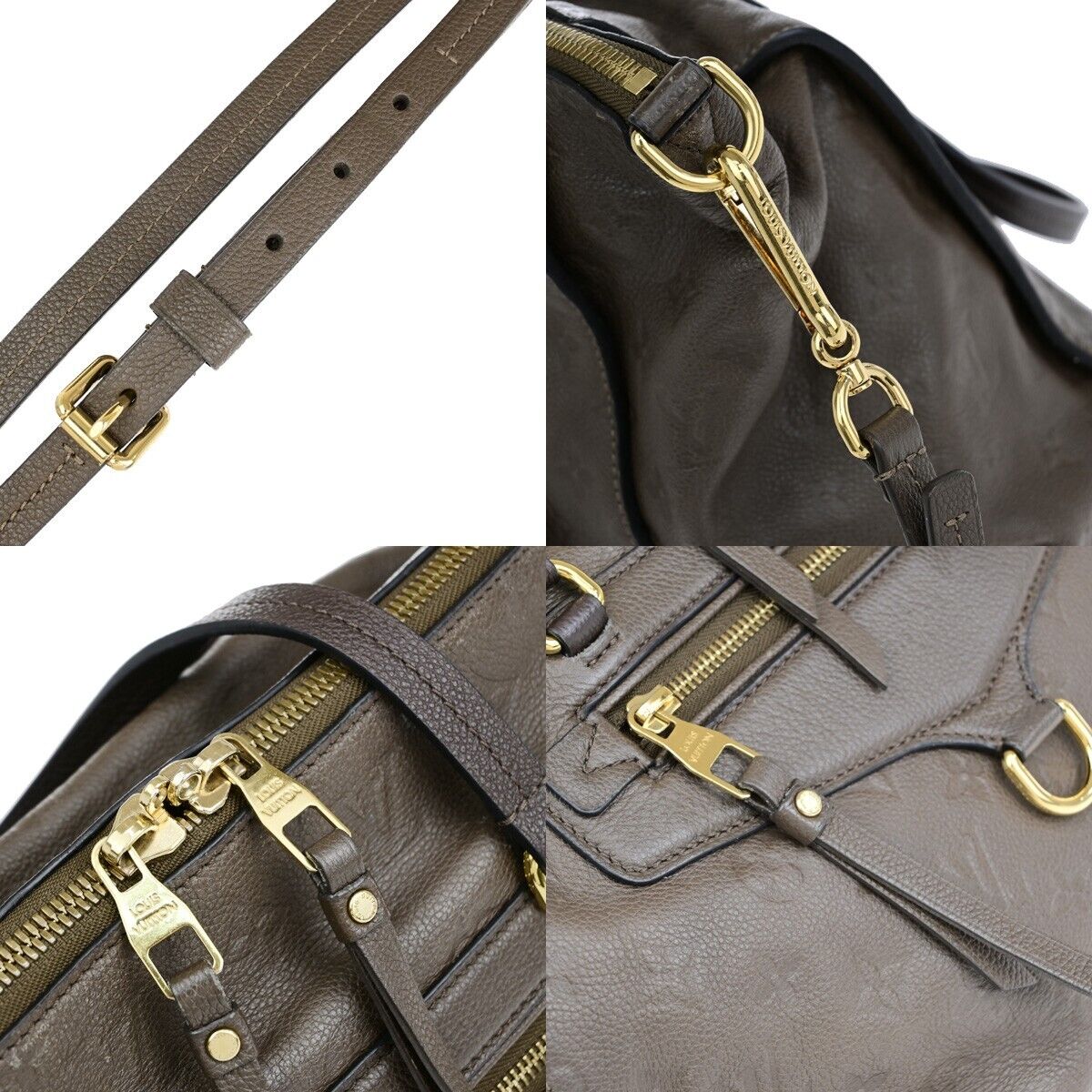 LOUIS VUITTON Lumineuse PM 2Way Shoulder Bag Monogram Empreinte M93409 93EB509