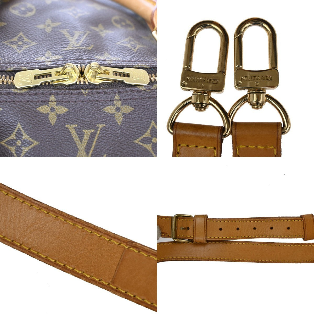 LOUIS VUITTON Keepall Bandouliere 60 2Way Hand Bag Monogram Brown M41412 14TA335