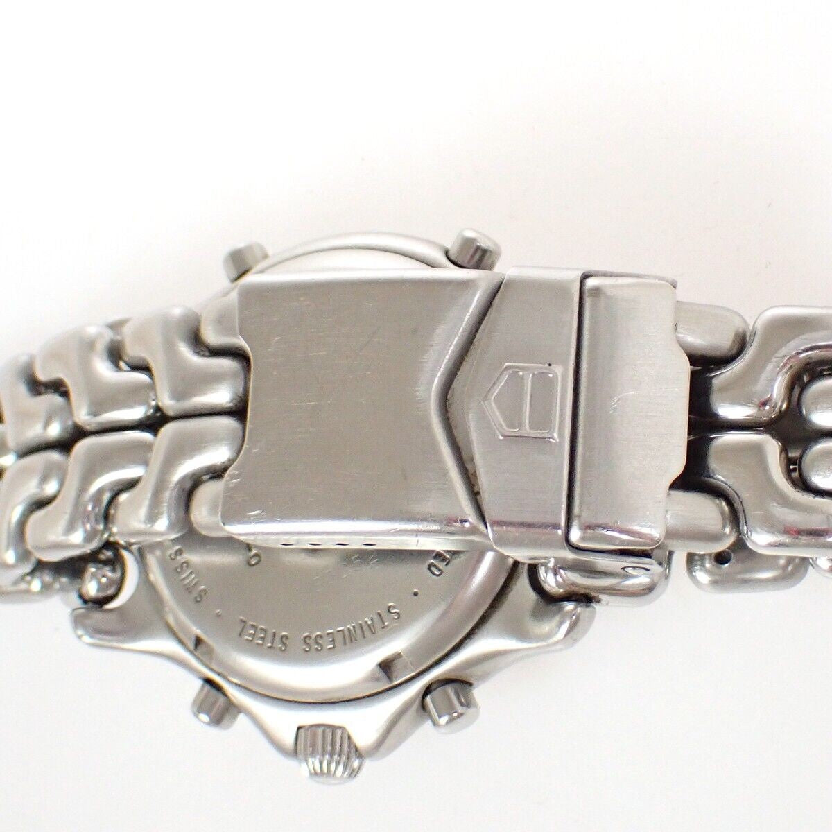 TAG HEUER Logo SEL Wrist watch CG1111-0 Quartz Stainless Steel Silver 71LC518