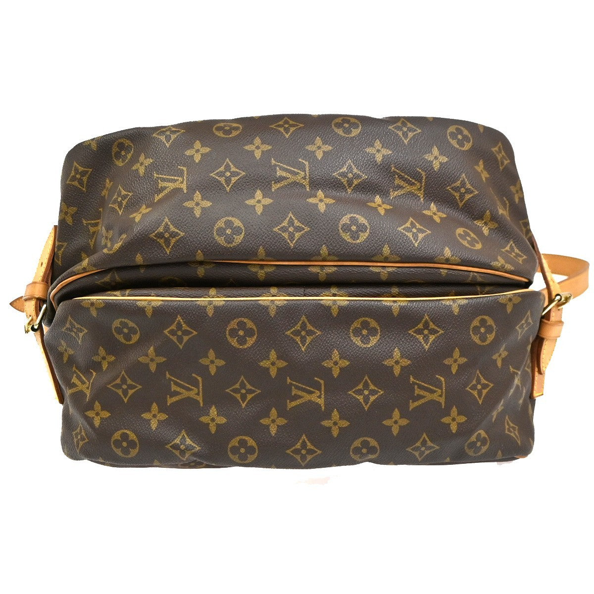 LOUIS VUITTON Saumur 35 Shoulder Bag Monogram Leather BN France M42254 82CA954