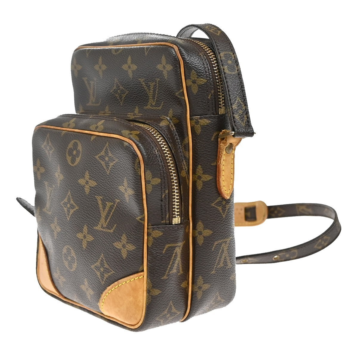 LOUIS VUITTON Amazon Crossbody Shoulder Bag Monogram Leather BN M45236 14KB077
