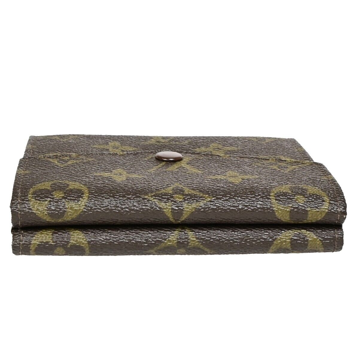 LOUIS VUITTON Porte Monnaie Billet Wallet Monogram Leather Brown M61660 09EB529