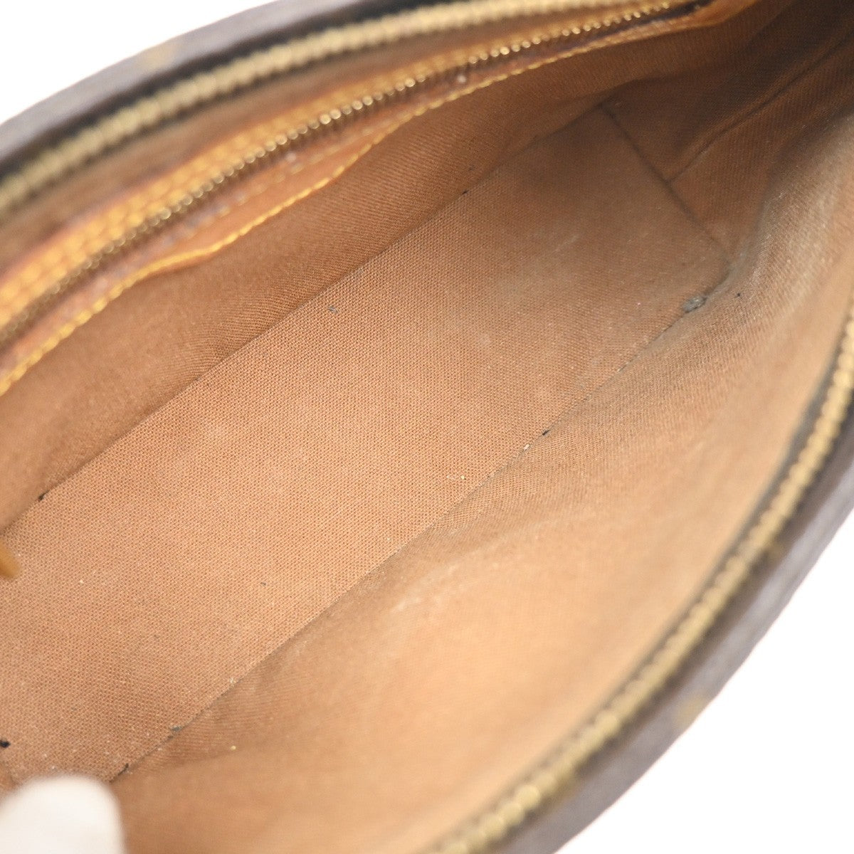 LOUIS VUITTON Logo Trotteur Shoulder Bag Monogram Leather Brown M51240 62SA013
