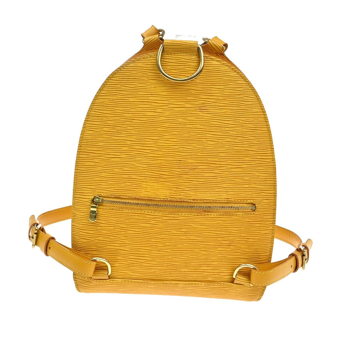 LOUIS VUITTON LV Mabillon Backpack Bag Epi Leather Yellow France M52232 34SA111