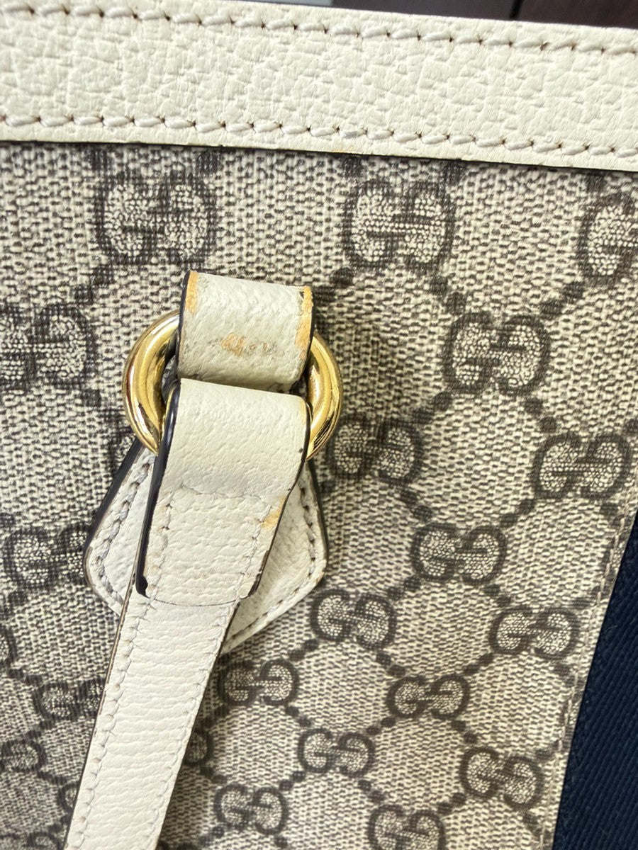 GUCCI Ophidia GG Pattern Web Shoulder Tote Bag Supreme Leather BN WE 45YJ017