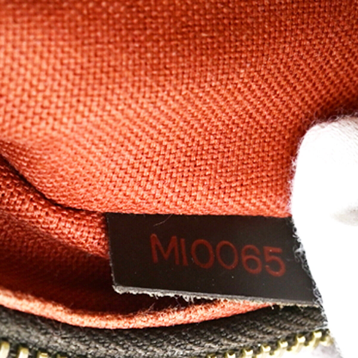 LOUIS VUITTON Olav PM Shoulder Bag Damier Ebene Leather Brown N41442 31YG510