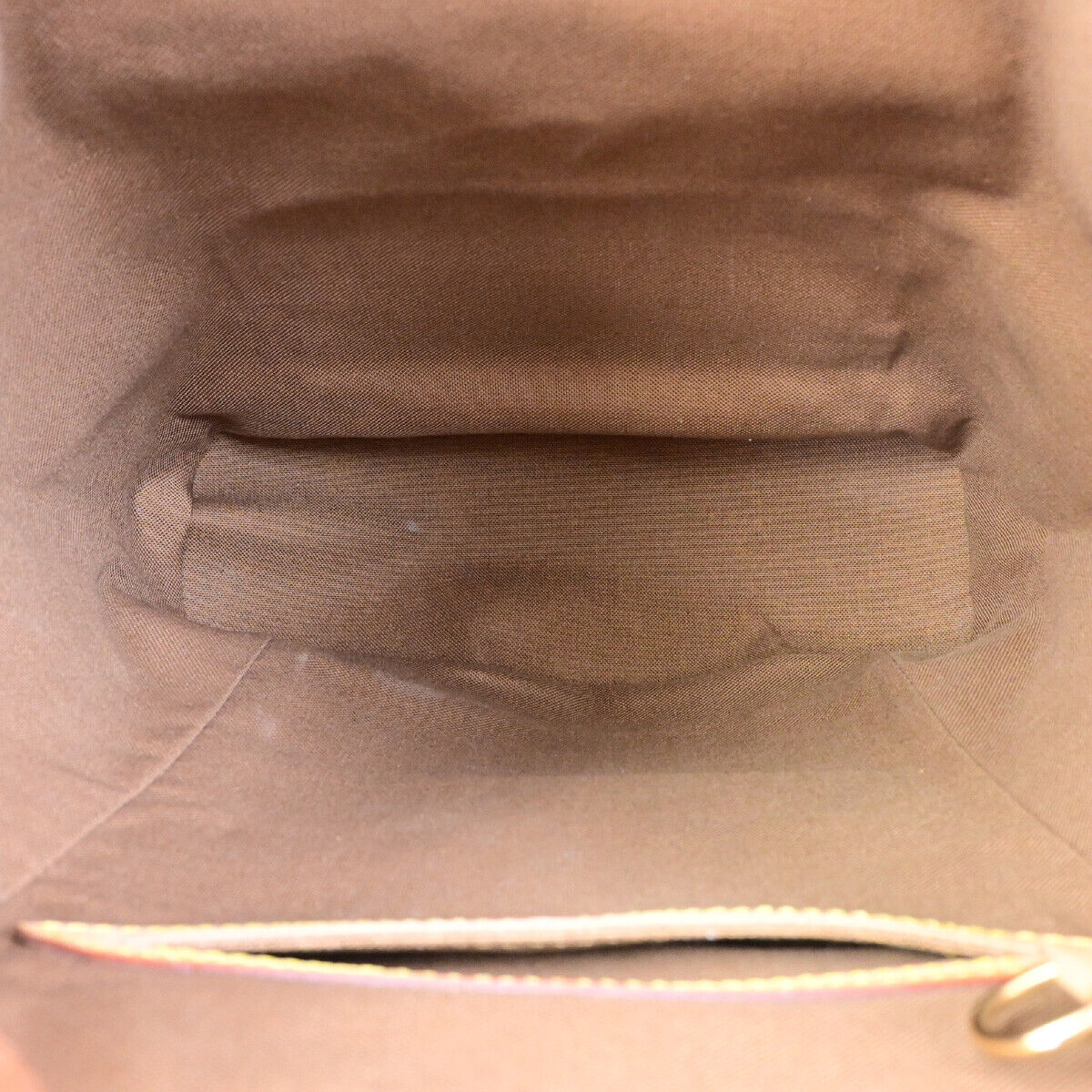 LOUIS VUITTON Montsouris MM Backpack Bag Monogram Leather Brown M51136 18SJ505