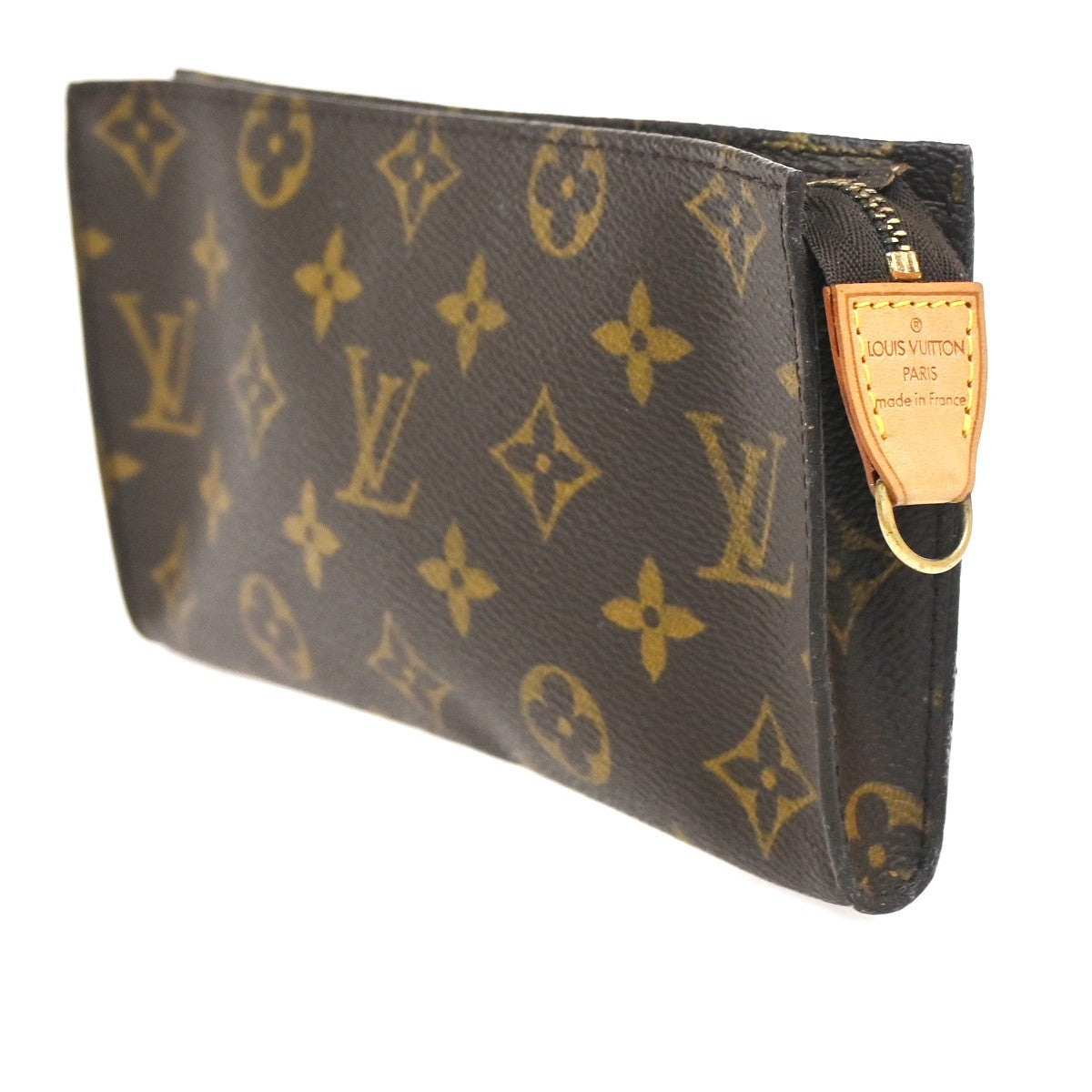 LOUIS VUITTON BUCKET GM Clutch Mini Pouch Bag Monogram Leather France 05KC734