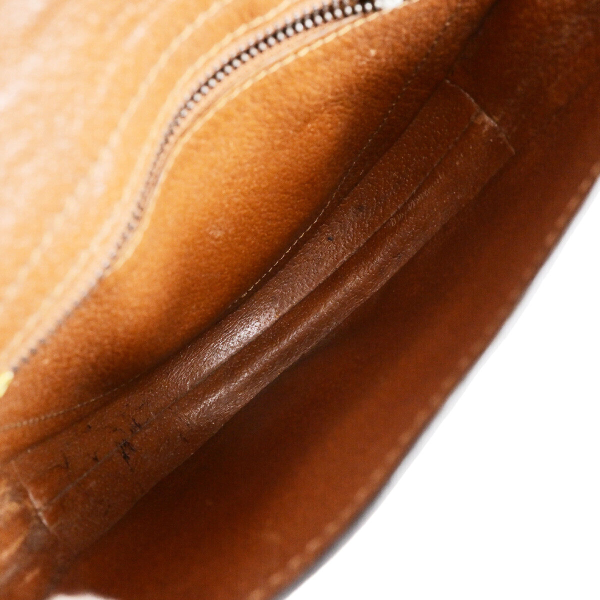 LOUIS VUITTON Chantilly PM Shoulder Bag Monogram Leather Brown M51234 60YG608