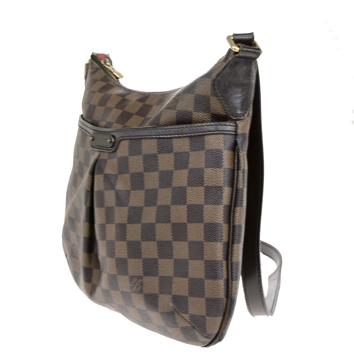 LOUIS VUITTON Bloomsbury PM Shoulder Bag Damier Leather Brown N42251 82EC347