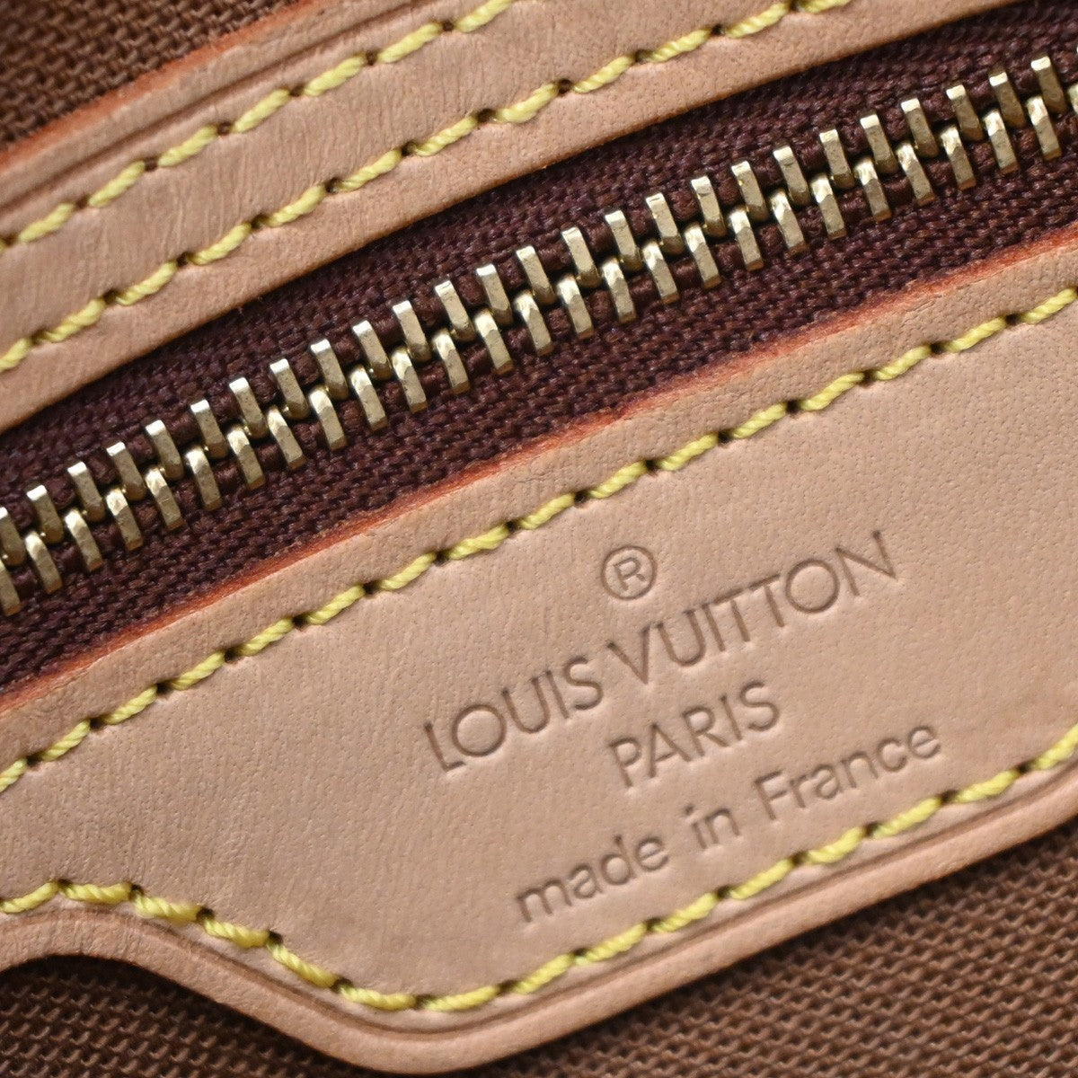 LOUIS VUITTON Mini Looping Hand Bag Monogram Leather Brown M51147 603RF660