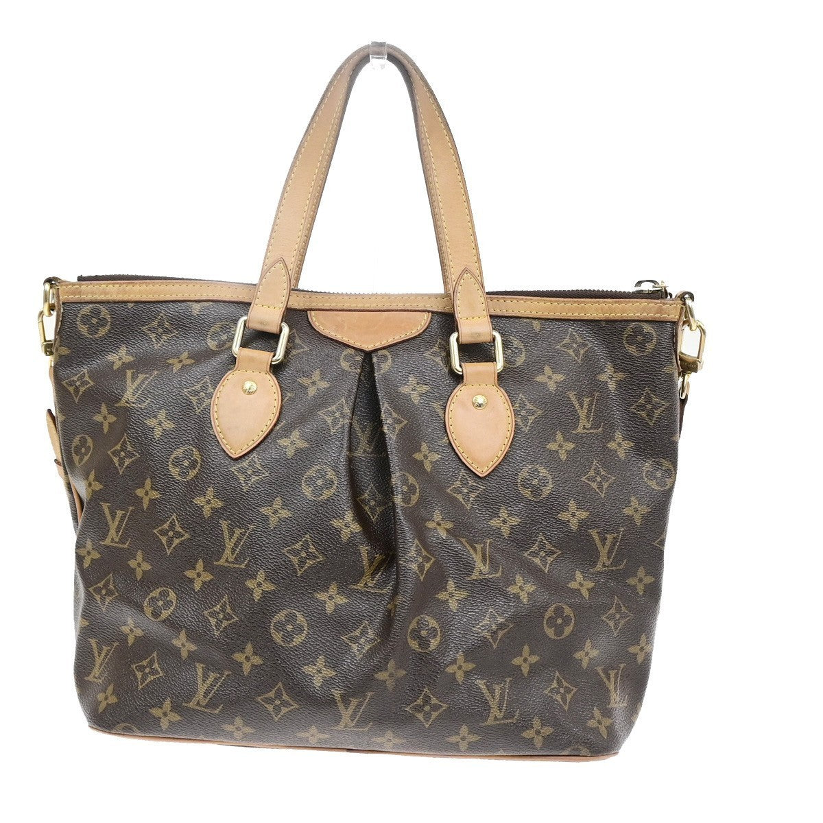 LOUIS VUITTON Palermo PM Shoulder Hand Bag Monogram Leather BN M40145 12MA720
