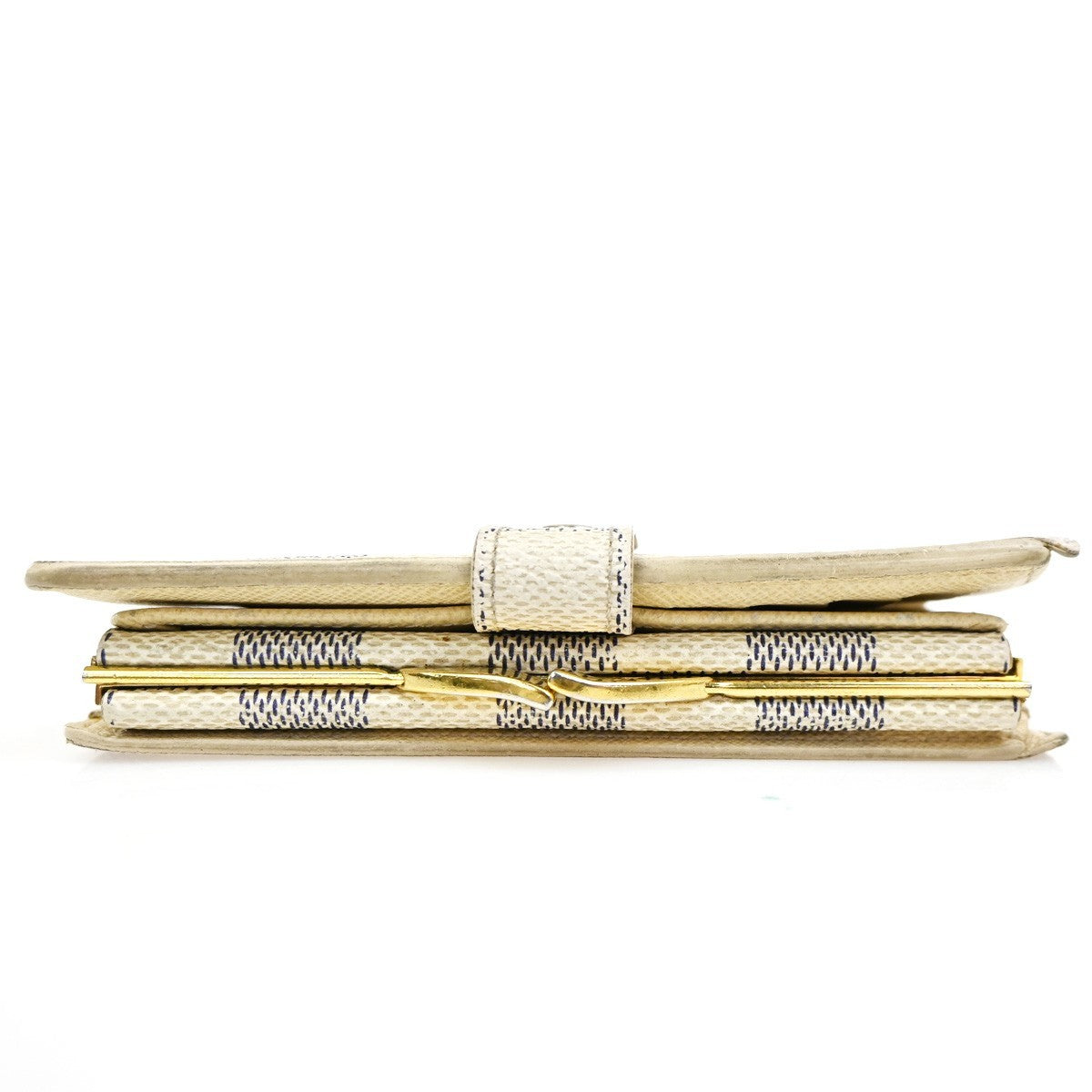 LOUIS VUITTON Portefeuille Viennois Wallet Danier Azur White N61676 01ZA131