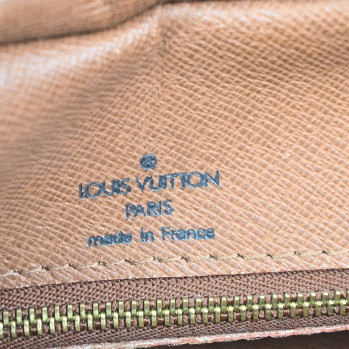 LOUIS VUITTON Boulogne 35 Shoulder Bag Monogram Leather Brown M51260 76KB633