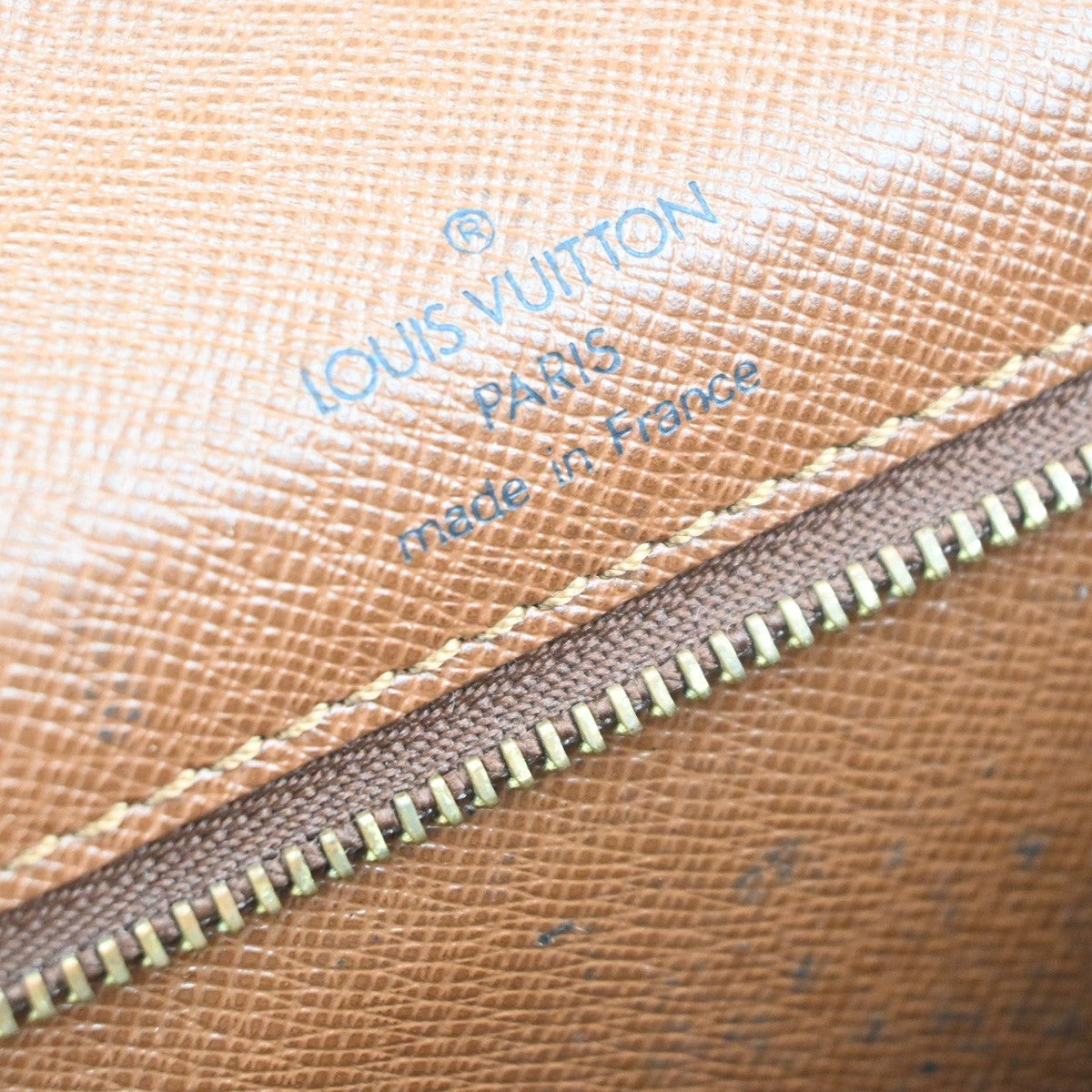 LOUIS VUITTON Concorde Hand Bag Monogram Leather Brown France M51190 82MA626