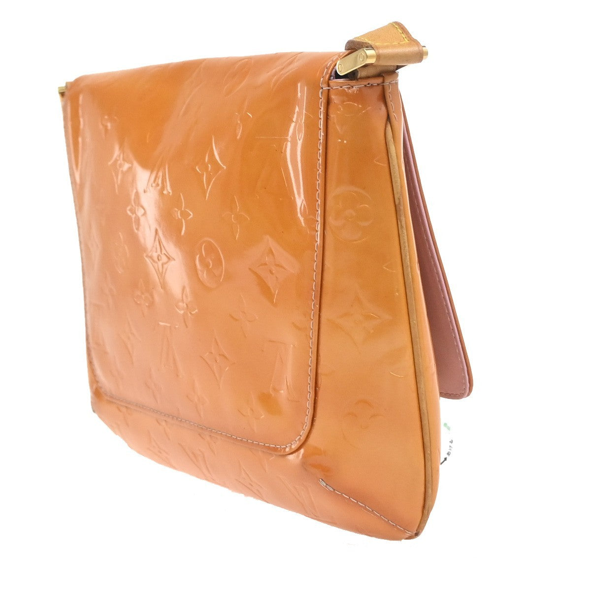 LOUIS VUITTON Thompson Street Shoulder Bag Monogram Vernis Rose M91070 61KC798