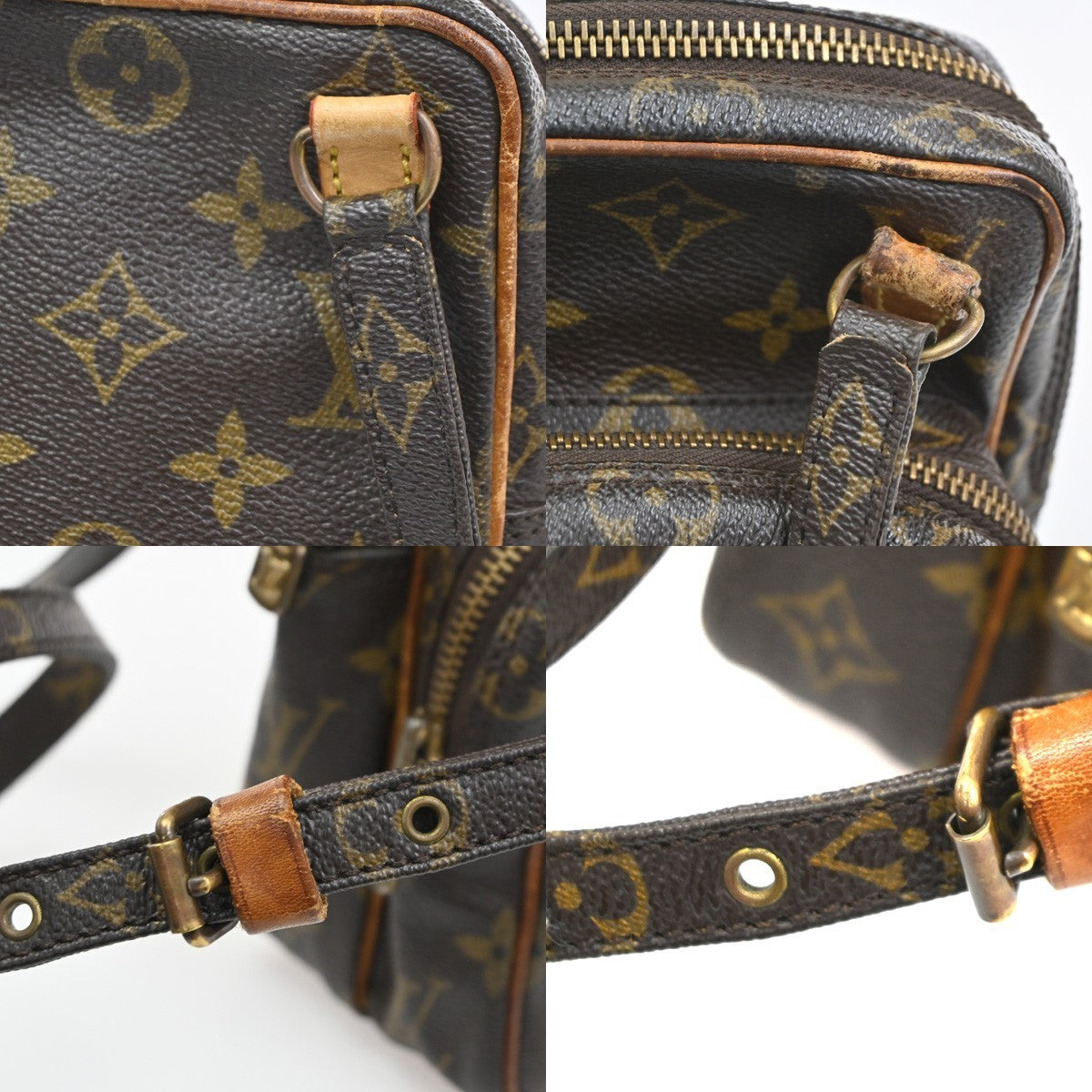 LOUIS VUITTON Mini Amazon Shoulder Bag Monogram Leather Brown M45238 69CA569