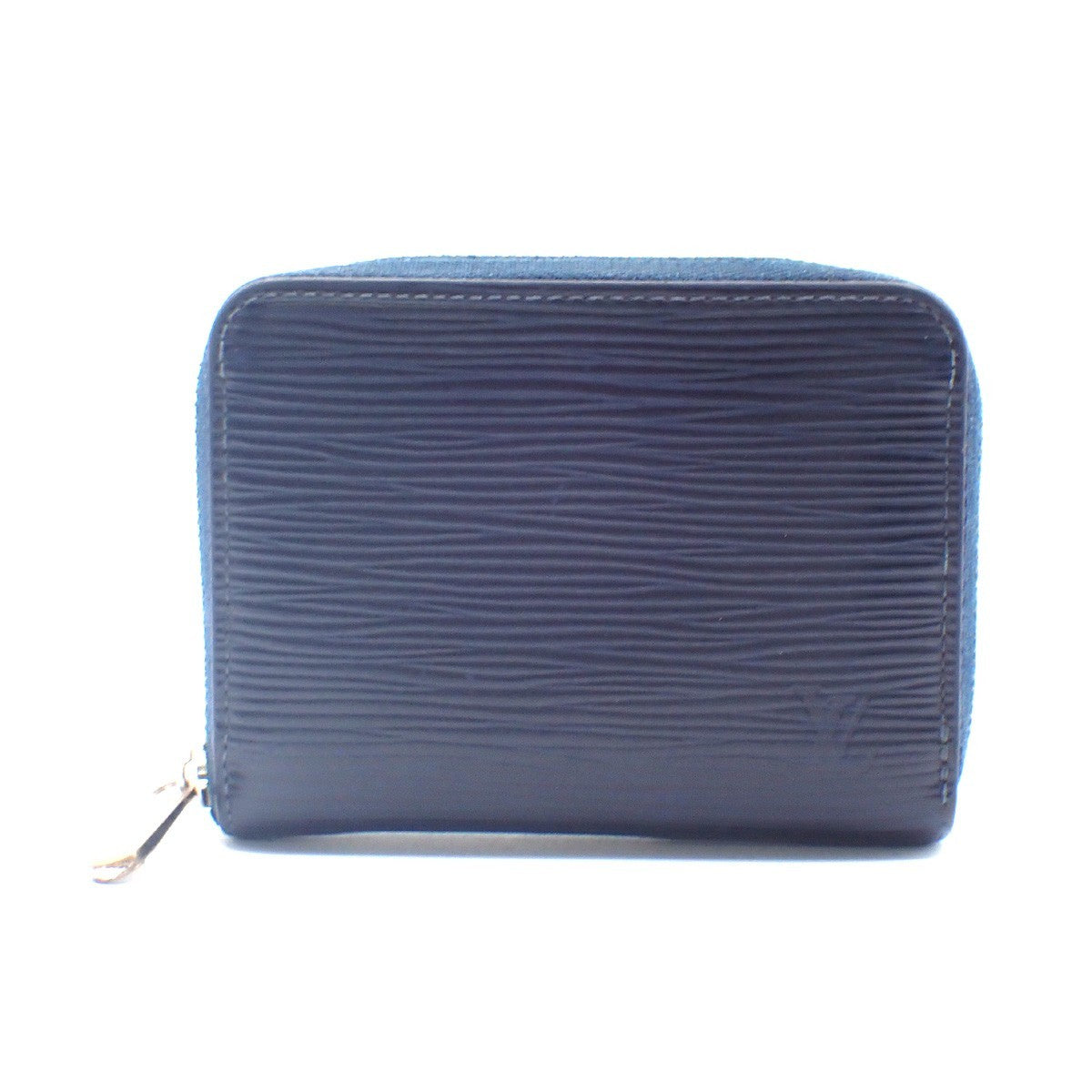 LOUIS VUITTON Zippy Coin Case Compact Wallet Epi Leather Blue M60384 67KC870
